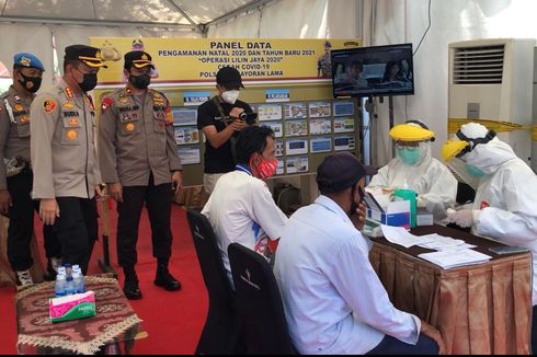 Operasi Lilin di Jaksel, Polisi Gelar Rapid Test hingga Bagikan Sembako dan Face Shield