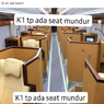 Penjelasan KAI soal Adanya Kursi Mundur di Kereta Luxury