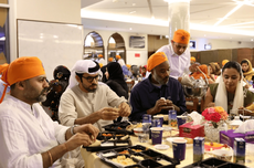 Kuil Sikh di Dubai Sajikan Makanan Berbuka bagi Umat Muslim Selama Ramadhan