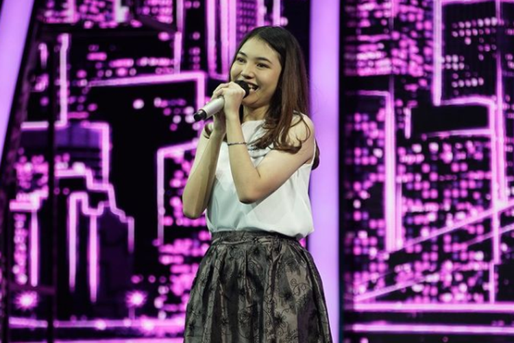 Melisha Sidabutar, kontestan babak Top 35 Indonesian Idol Special Season.