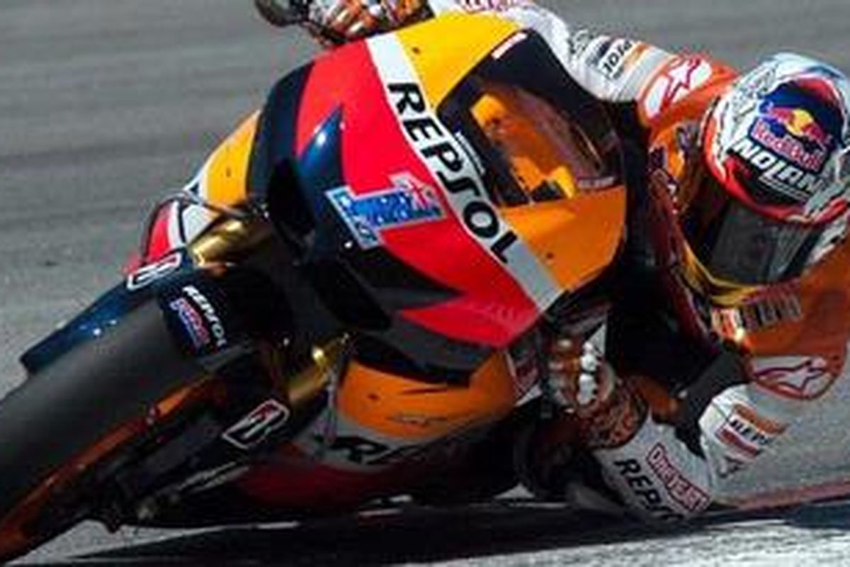 Pebalap Repsol Honda, Casey Stoner.