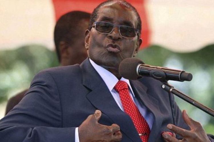 Presiden Zimbabwe Robert Mugabe.