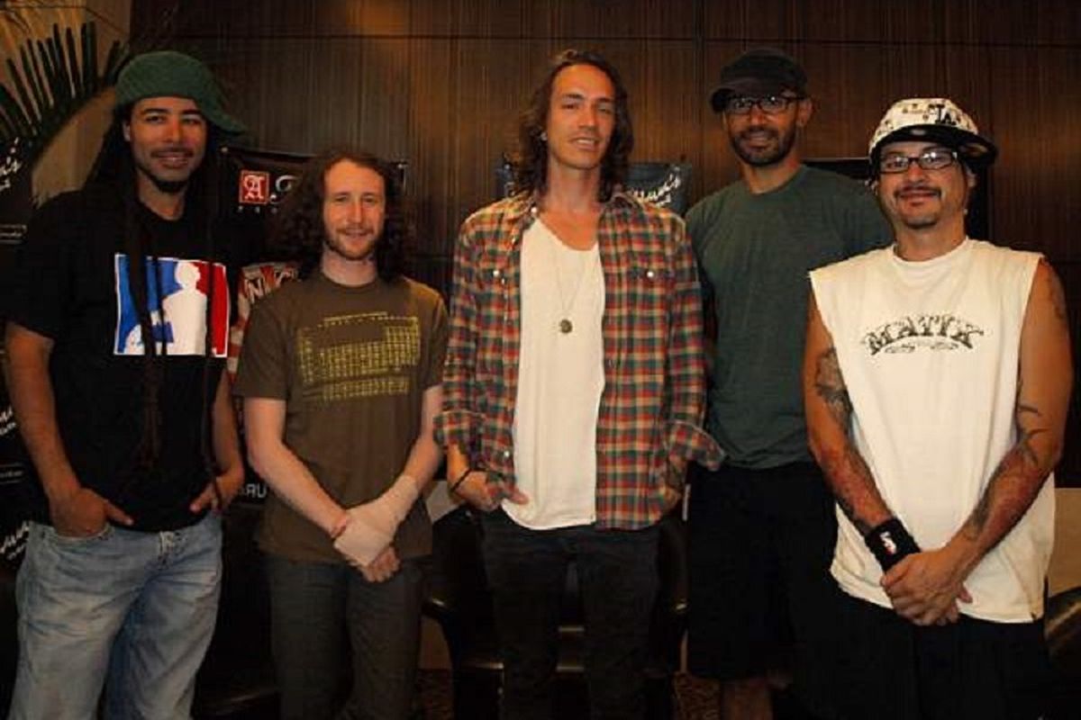 Band Incubus ketika menggelar konser di Jakarta pada tahun 2008.