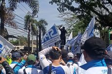 SPN Jabar Demo di PN Bale Bandung, Minta Gugatan 5 Perusahaan terhadap Buruh Ditolak