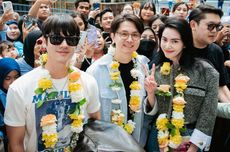 Mario Maurer dan Davika Hoorne Bahagia Datang ke Indonesia Lagi, Promosikan Kang Mak from Pee Mak