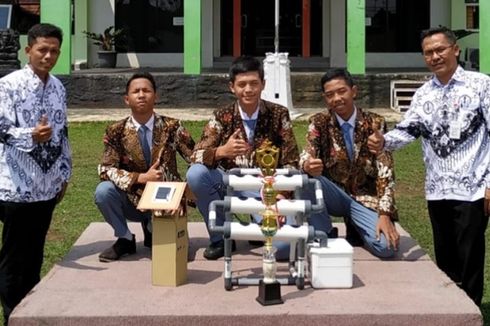 Alat Perangkap Hama Berbasis Mikrokontroler Ciptaan Siswa SMA Negeri 1 Purbalingga Raih Juara Pertama LKTI Nasional