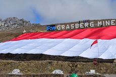 Konfeksi Asal Bekasi Ikut Pecahkan Rekor Dunia, Bentangkan Merah Putih Terbesar di Grassberg