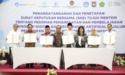 Mendagri Tandatangani SKB 7 Menteri Terkait Pedoman Pemanfaatan Teknologi Digital dan AI