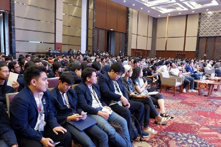 Apple Developer Academy Talent Hunt yang digelar pada Jumat (18/5/2018) di Gedung Indonesia Convention and Exhibition (ICE) BSD City, Tangerang.