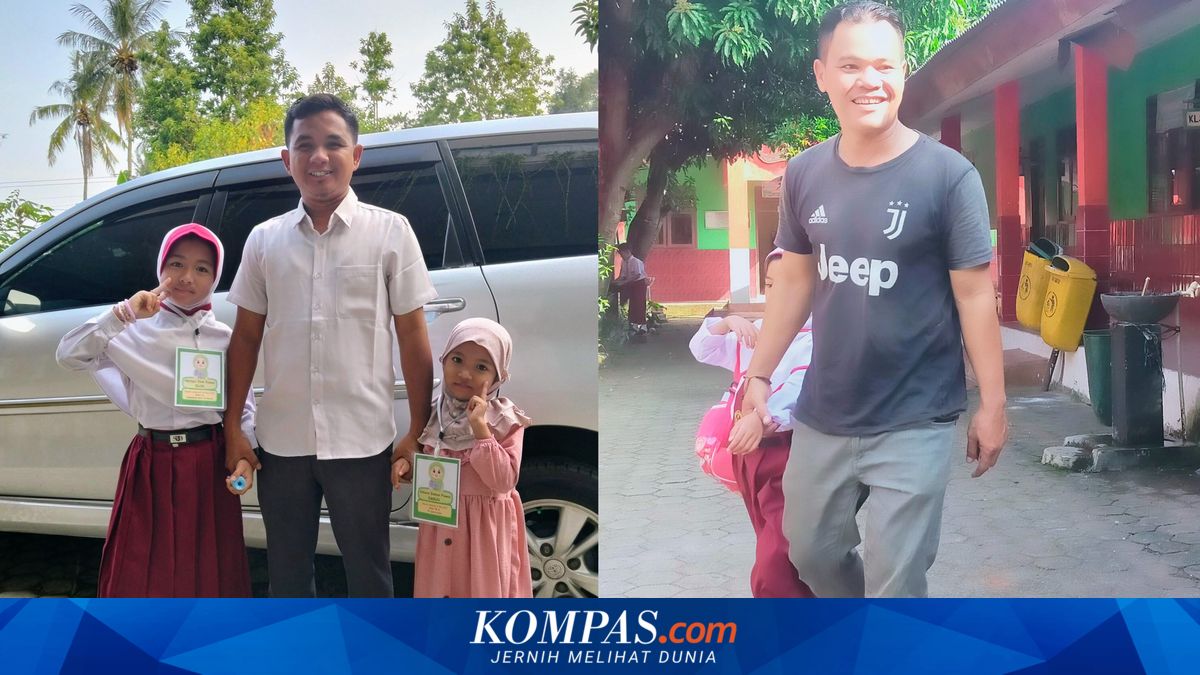 Hari Pertama Sekolah, Saat Ayah Hadir Mengantar Anak Melangkah ke Babak Baru