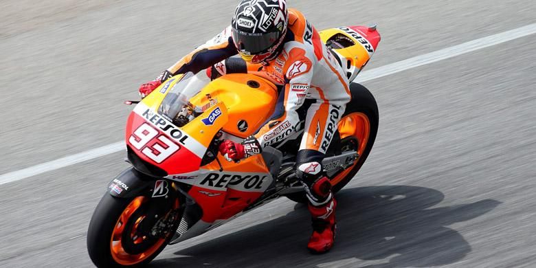 Marc Marquez menjadi yang tercepat di tes pra musim pertama MotoGP 2014.