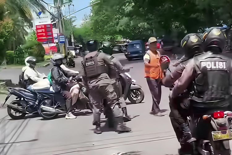 Polrestabes Surabaya Amankan 124 Pak Ogah Sepanjang April 2026