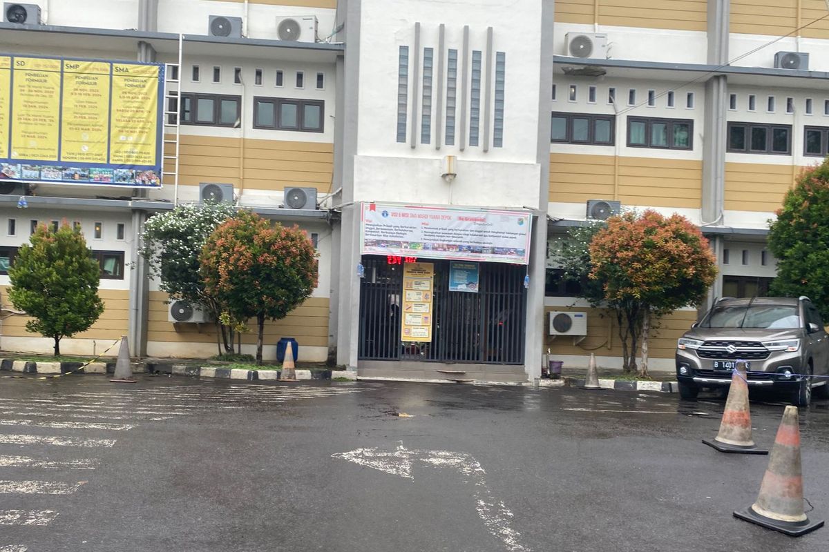 Gedung sekolah Mardi Yuana Depok di Jalan Cempaka No. 12, Kota Depok. 