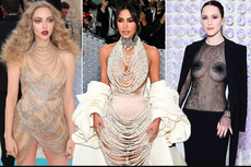Kim Kardashian hingga Lil Nas X, 8 Artis Nyaris Bugil di Met Gala 2023