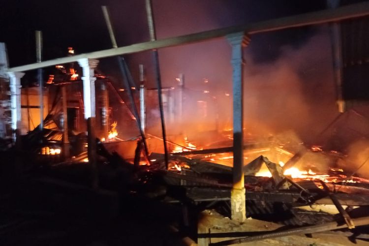 Rumah Warga Cilacap Terbakar, Diduga akibat Puntung Rokok di Kasur