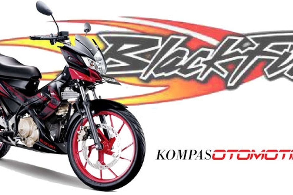 Satria FU, model terlaris Suzuki ditawarkan edisi terbatas Back Fire.