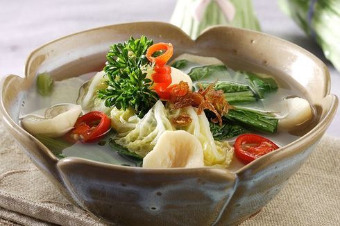 Resep Sayur Sawi Putih Kuah Santan yang Gurih dan Segar