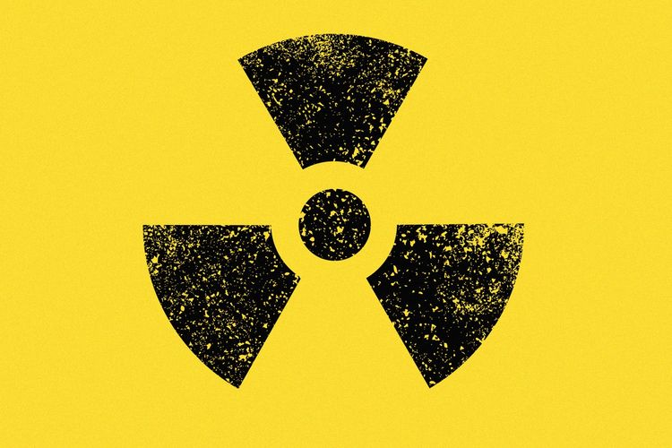 Simbol radioaktivitas.