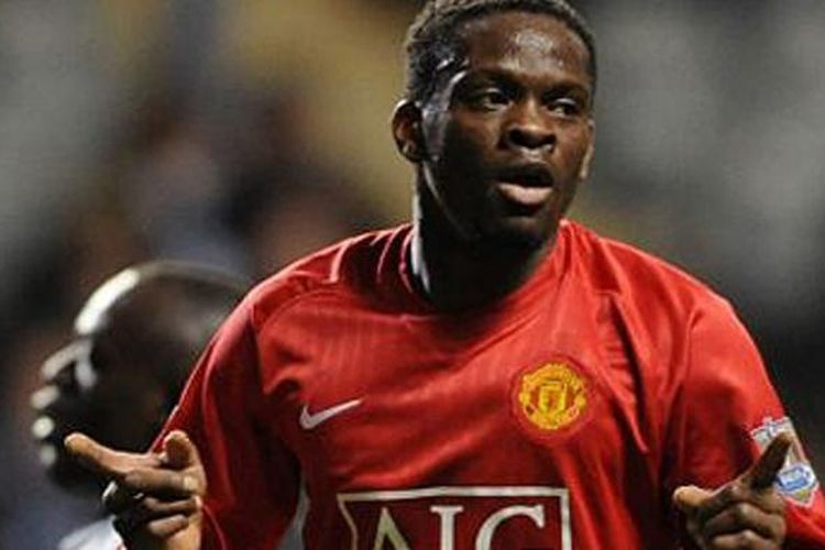 Louis Saha saat membela Manchester United. 