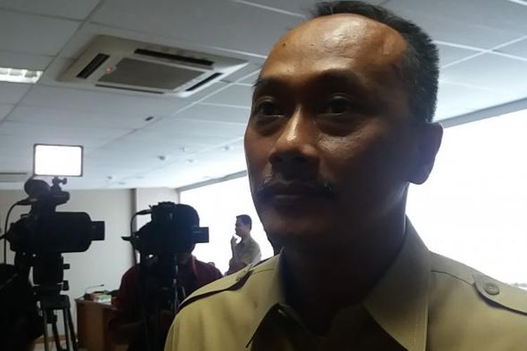 Direktur Jenderal Kependudukan dan Catatan Sipil Kementerian Dalam Negeri Zudan Arif Fakrulloh di Kantor Ditjen Dukcapil di Pasar Minggu, Jakarta Selatan, Senin (28/3/2016)