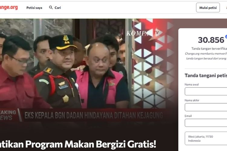 Petisi Tolak MBG dari BEM Unair Tembus 30.000 Tanda Tangan, Ini Tuntutannya