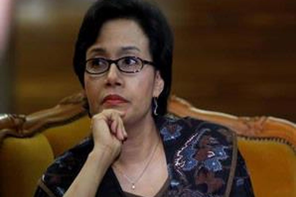 Menteri Keuangan sekaligus Plt. Menteri Koordinator Bidang Perekonomian Sri Mulyani.