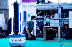 Violeta, Robot Sterilisasi Covid-19 Buatan ITS dan Unair