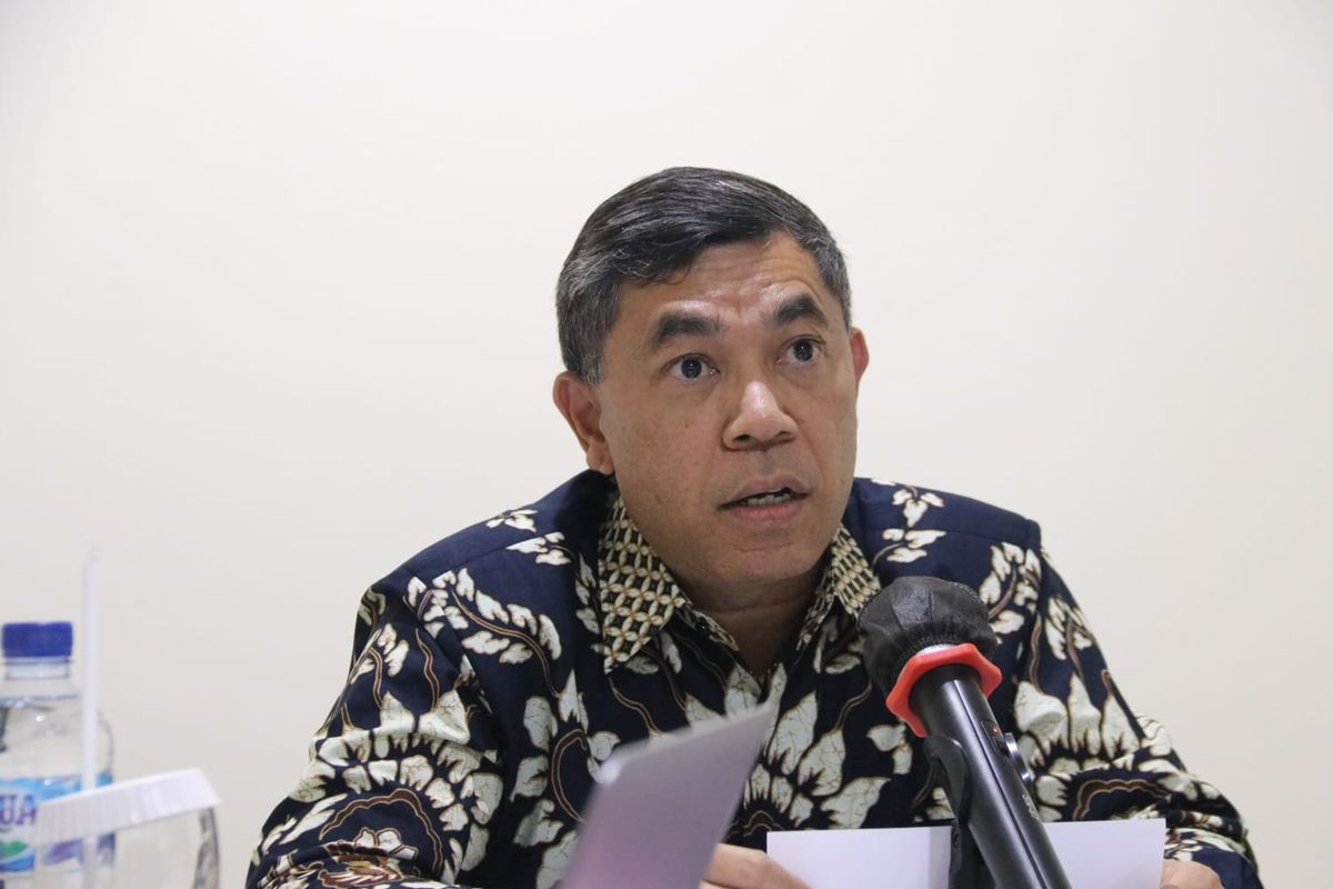 Kepala Badan Riset dan Sumber Daya Manusia Kelautan dan Perikanan (BRSDM) KKP I Nyoman Radiarta dalam acara the SEAFDEC Council Director Meeting ke-54 sebagai Alternate Council Director SEAFDEC untuk Indonesia, Senin (23/5/2022),