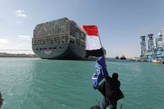 Terusan Suez Bebas Macet, Kapal Terakhir yang Tertahan Sudah Lewat