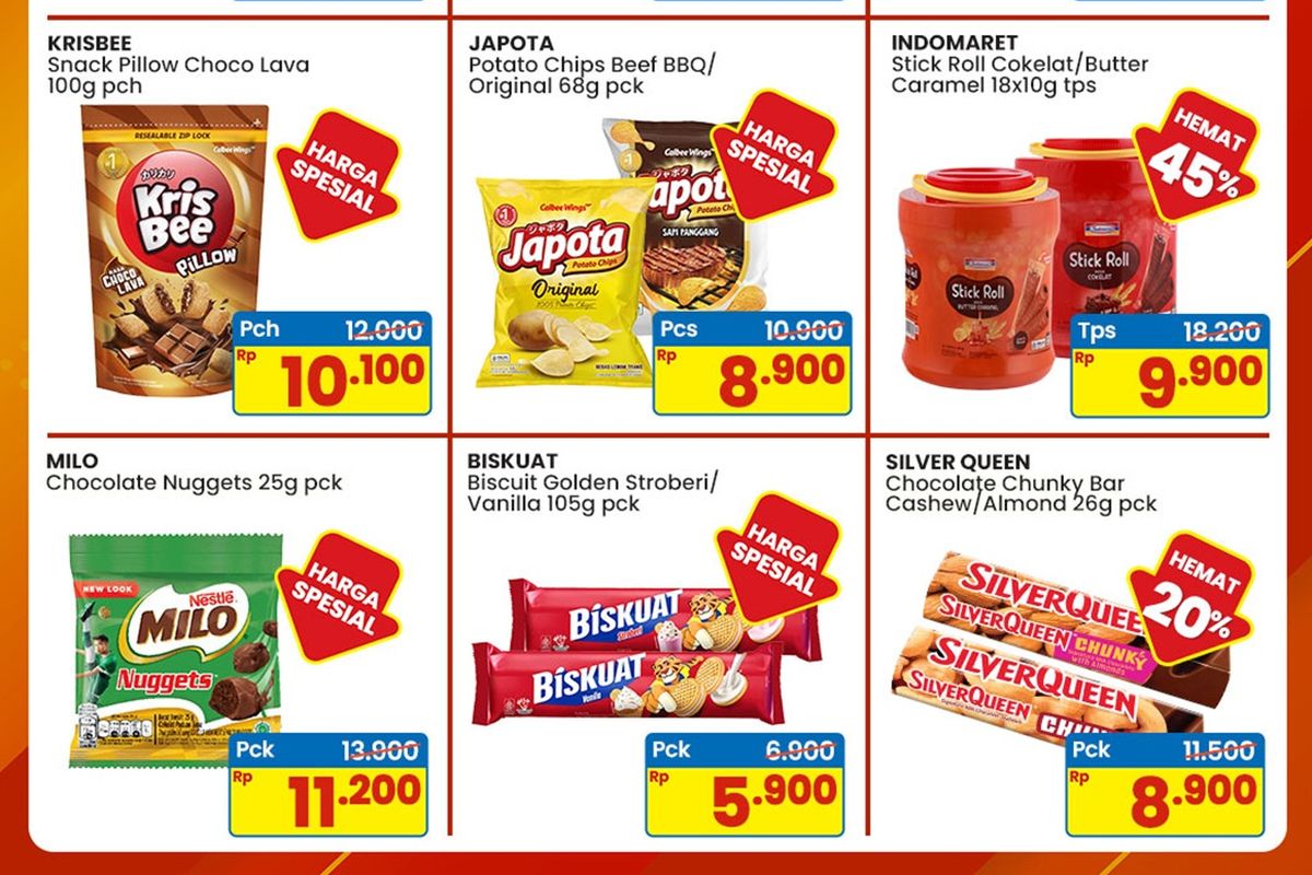 Promo Indomaret Harga Spesial 19 Mei-1 Juni 2026, Silver Queen Chunky Bar Cuma Rp 8.900
