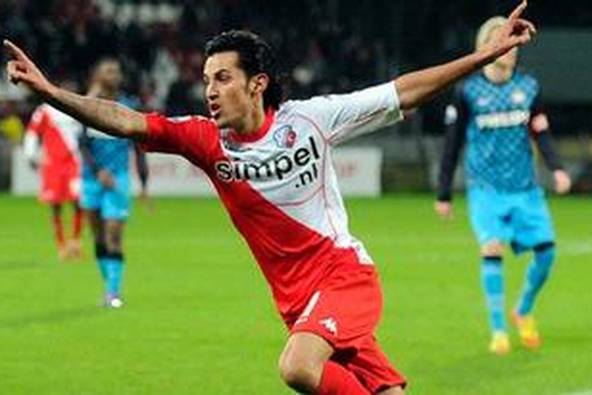 Pemain naturalisasi Stefano Lilipaly saat masih berseragam FC Utrecht.