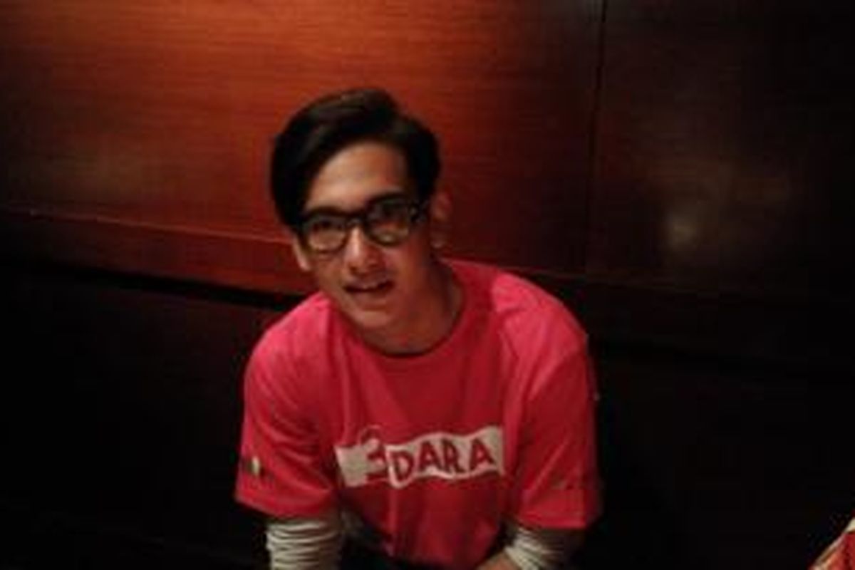 Adipati Dolken saat ditemui di XXI Djakarta Theater, Thamrin, Jakarta Pusat, Senin (21/9/2015).