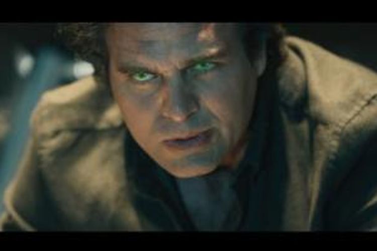 Mark Ruffalo beraksi dalam Avengers: Age of Ultron (2015) 