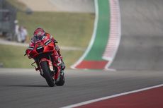 Ban Bermasalah, Bagnaia Tetap Raih Podium di MotoGP AS