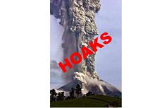 [HOAKS] Foto dan Video Gunung Soputan di Sulawesi Utara