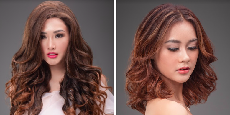 Tren warna rambut 2023 Creme au Caramel, hazel brown 