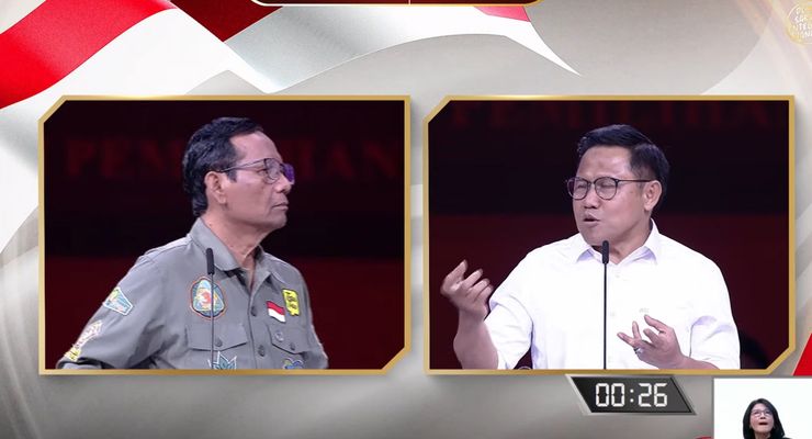 Debat Cawapres, Cak Imin dan Mahfud Singgung 2.500 Tambang Ilegal di RI