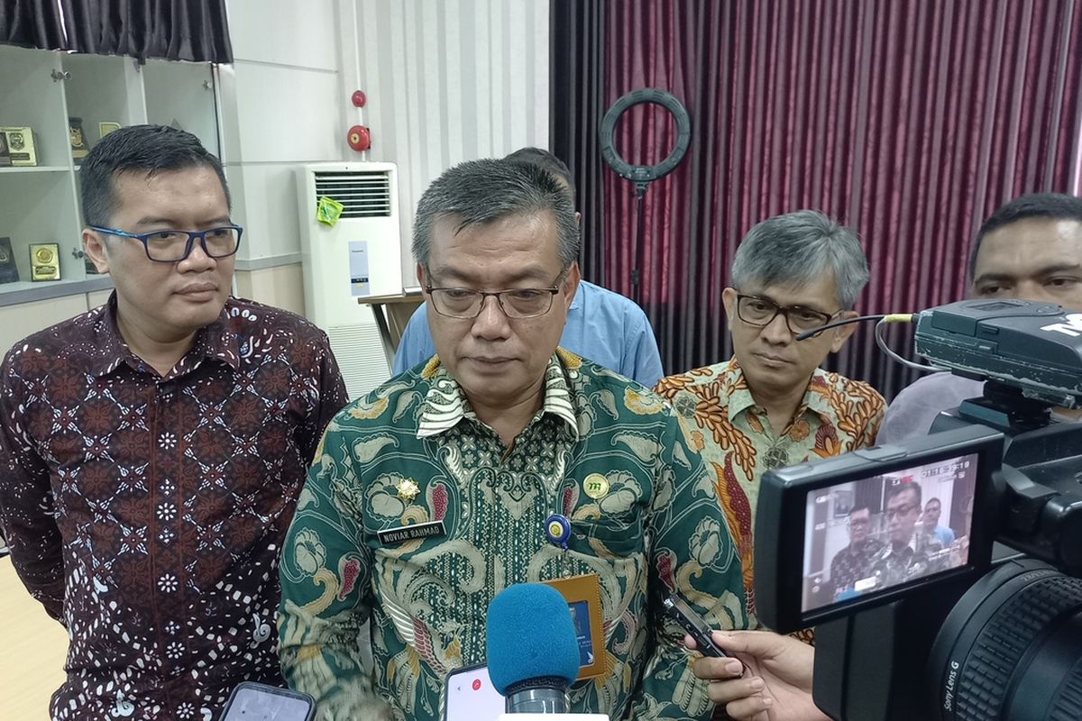 Kepala Pelaksana BPBD DIY, Noviar Rahmad saat ditemui di Kantor BPBD DIY, Kamis (25/4/2024)