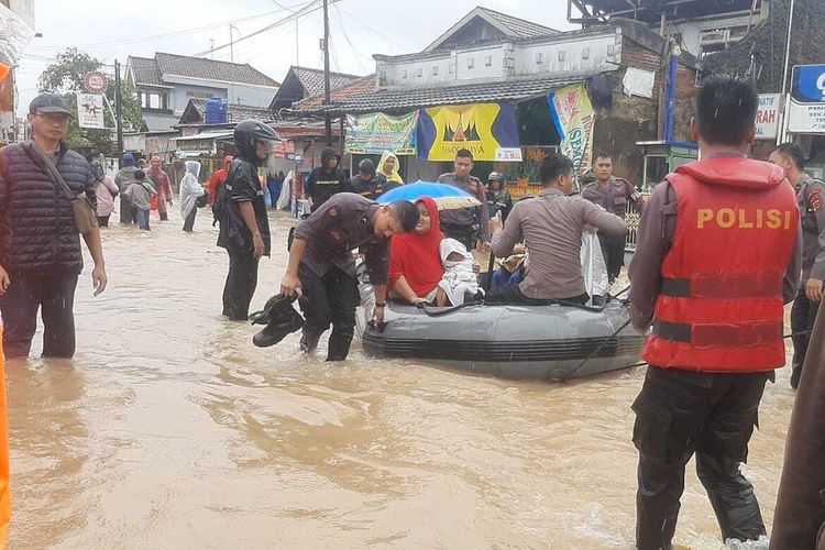 Banjir Kota Serang, Banten kali ini menjadi yang terparah