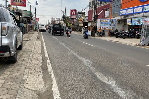 Pemkot Tangsel Beralasan Perbaiki Jalan Benda Raya karena Aspalnya Sudah Terkikis