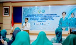 Kahiyang Ayu Ajak Kader PKK Deli Serdang Jadi Motivator Tes IVA untuk Deteksi Dini Kanker Serviks