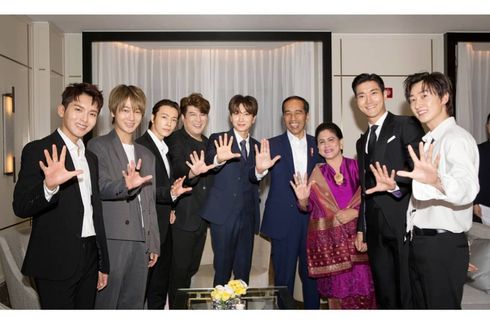 Di Hadapan Jokowi, Leeteuk Super Junior Akui Punya Pacar di Indonesia 