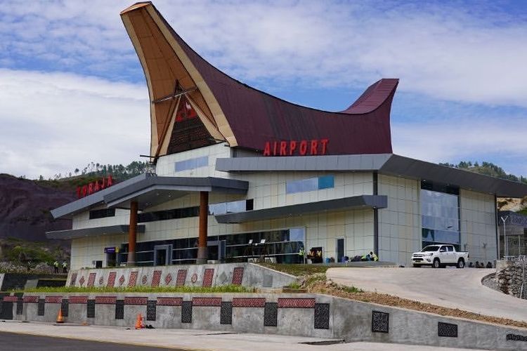 Bandara Buntu Kunik di Kabupaten Tana Toraja, Sulawesi Selatan. 