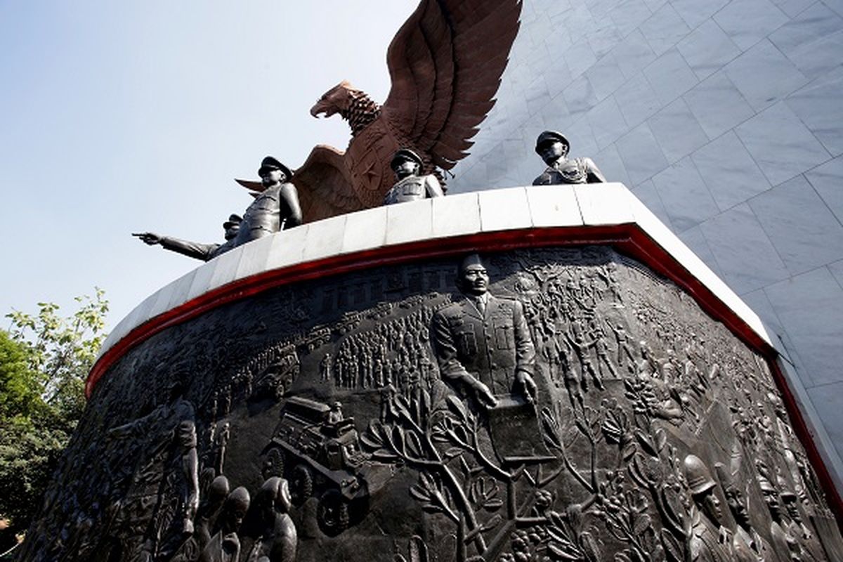 Monumen Pancasila Sakti, Lubang Buaya, Jakarta Timur DOK. Shutterstock