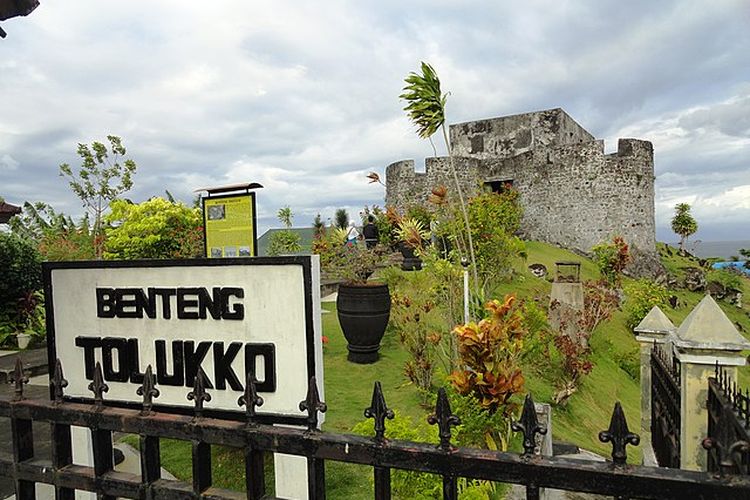 Benteng Tolukko di Ternate, Maluku Utara