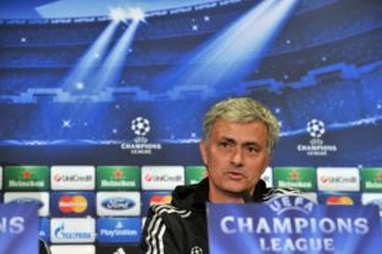 Manajer Chelsea, Jose Mourinho.