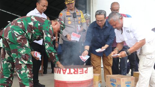 Cegah Penyalahgunaan, 8.335 Surat Suara di Buleleng Dibakar