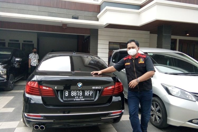 Tiga unit mobil mewah yang disita tim penyidik Kejati Kaltim telah dititipkan di Jakarta, Rabu (24/2/2021).