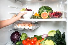 Ini Masa Simpan Bahan Makanan di Kulkas