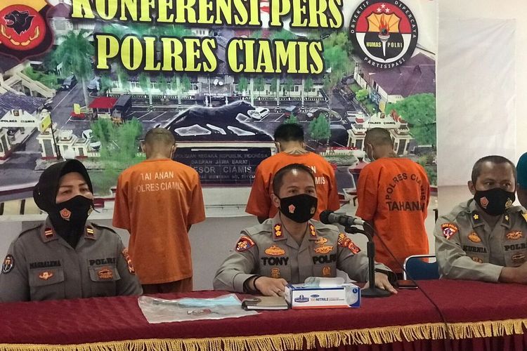 Kapolres Ciamis AKBP Tony Prasetyo Yudhankoro.